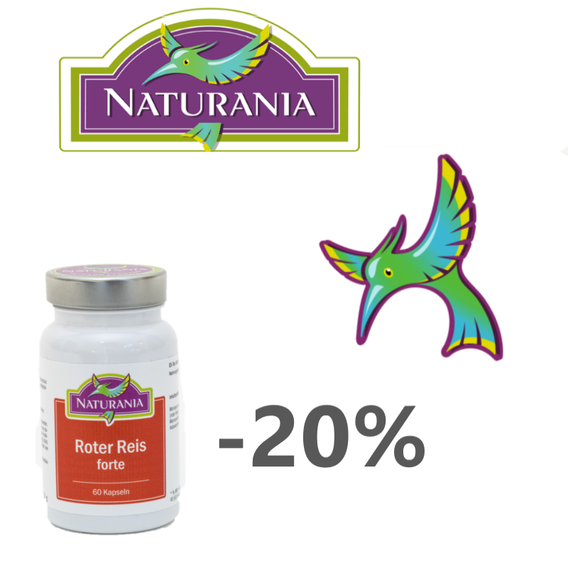 Naturania Produkt des Monats: -20% auf Roter Reis Kapseln – Favorita